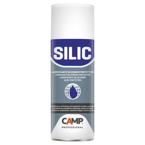 Lubricante de silicona protector Silic en aerosol de 400 ml